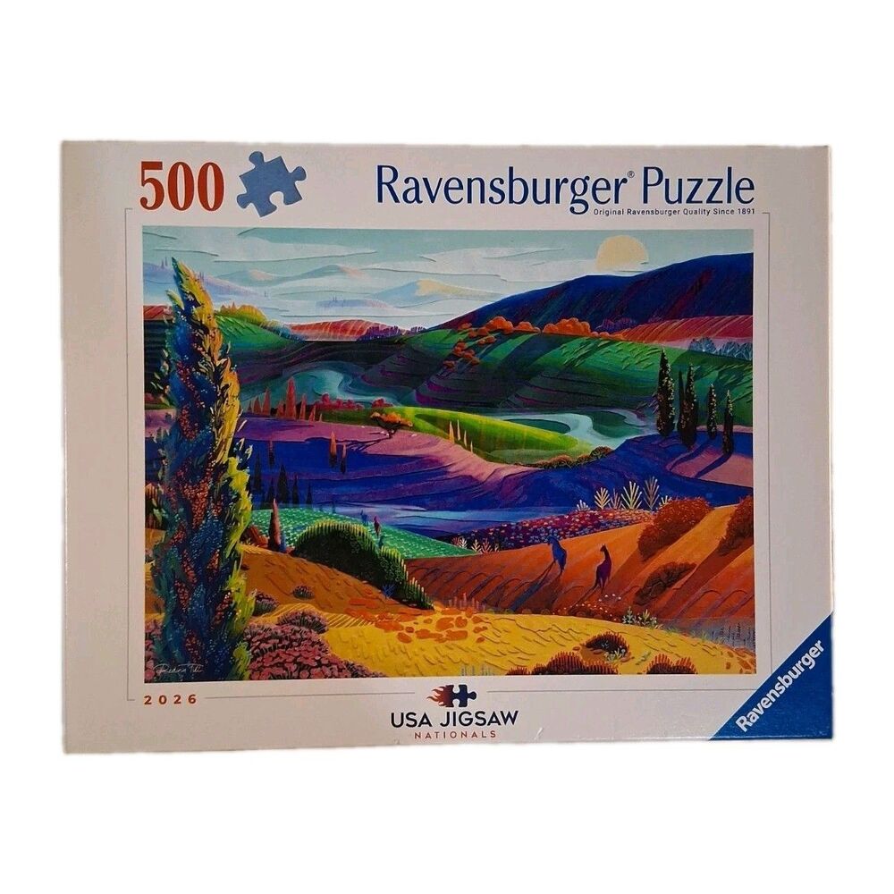 Ravensburger 500 Pc Puzzle 2026 'ROLLING HILLS'